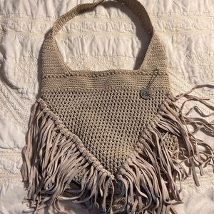 The Sak fringe tote purse
